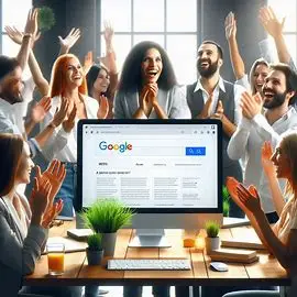 قرار گرفتن وبسایت در صفحه اول گوگل
