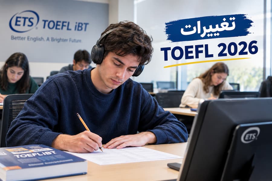 تغییرات آزمون TOEFL iBT در سال ۲۰۲۶ و مقیاس جدید نمرهدهی